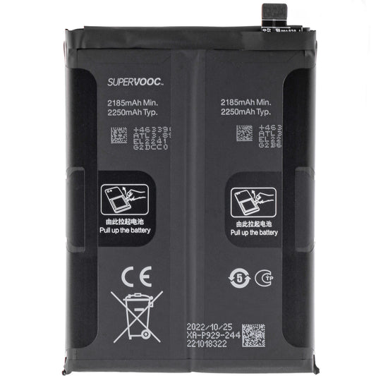 Battery Oppo Reno8 Pro+ / Reno8 Pro, BLP929, Service Pack 4909927