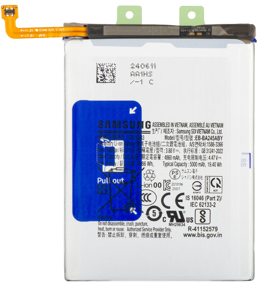 Батерия Samsung Galaxy A24 4G A245, EB-BA245ABY, сервизен пакет GH82-31242A