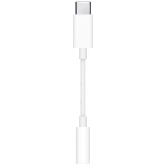 Apple USB-C - 3,5-милиметров аудио адаптер, бял MW2Q3ZM/A