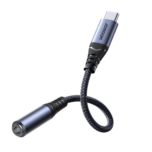 Аудио адаптер USB-C - 3.5mm Joyroom SY-C01, Черен