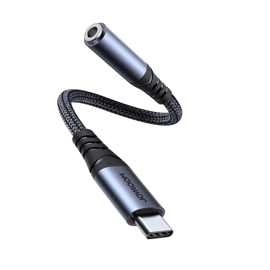 Аудио адаптер USB-C - 3.5mm Joyroom SY-C01, Черен