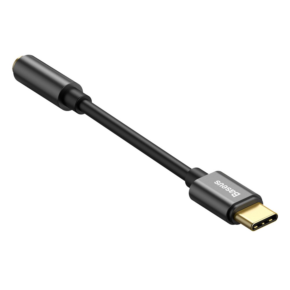 Аудио адаптер USB-C - 3.5mm Baseus L54, Черен CATL54-01