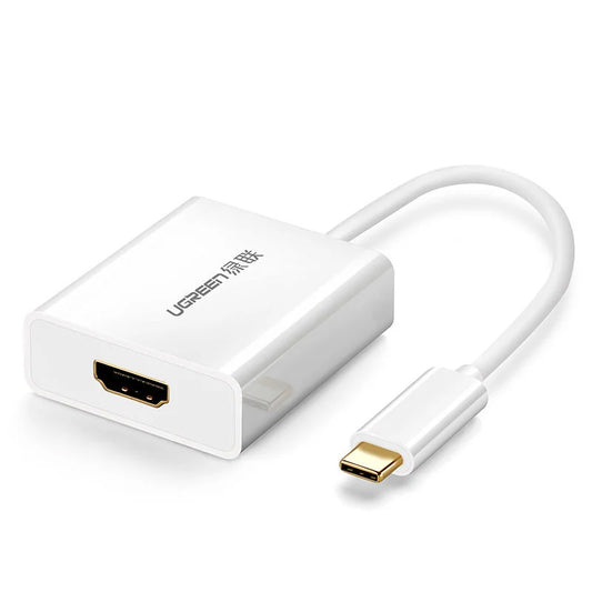 Адаптер за аудио и видео USB-C - HDMI UGREEN, Бял