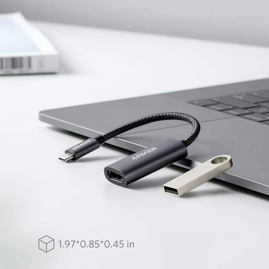 Аудио и видео адаптер USB-C - HDMI Anker PowerExpand+, Сив A83120A1