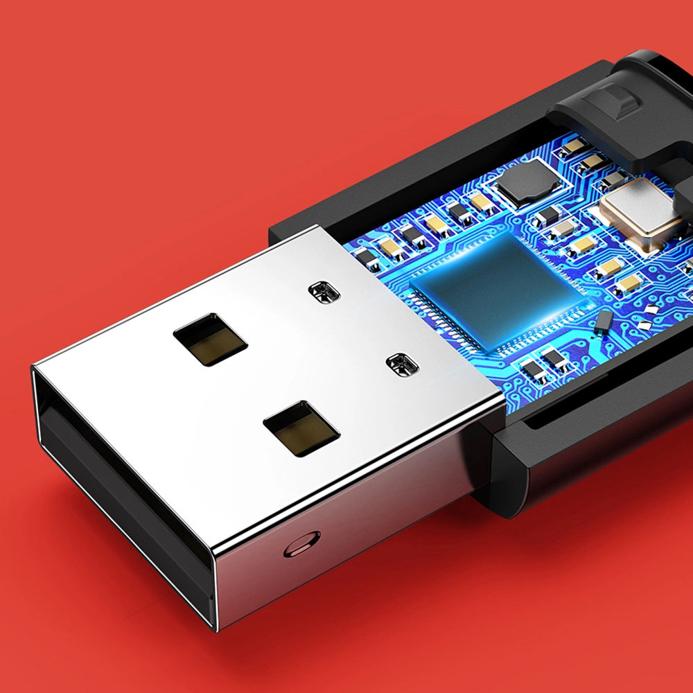 Bluetooth USB адаптер UGREEN CM408, черен