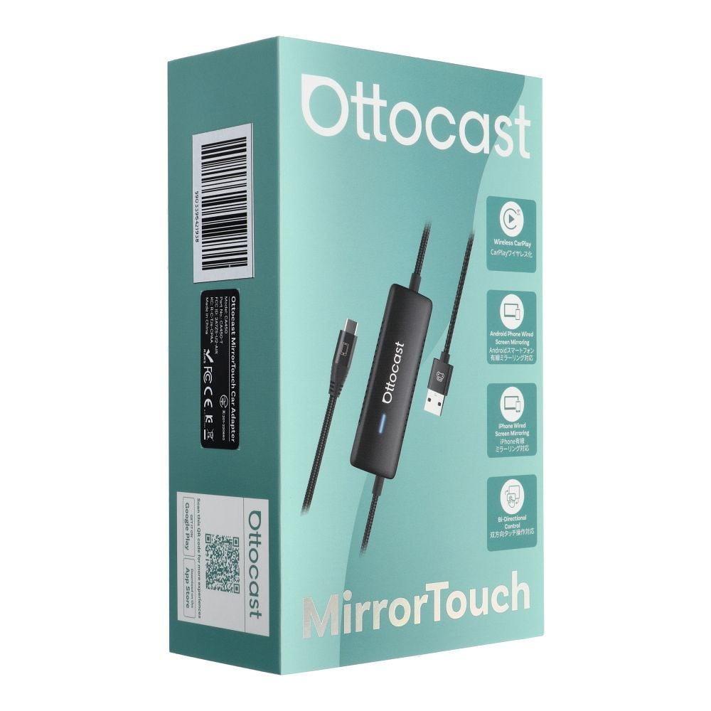 Адаптер Carplay / Android Auto Ottocast Mirror Touch за Apple iPhone / Android Series CA450-T