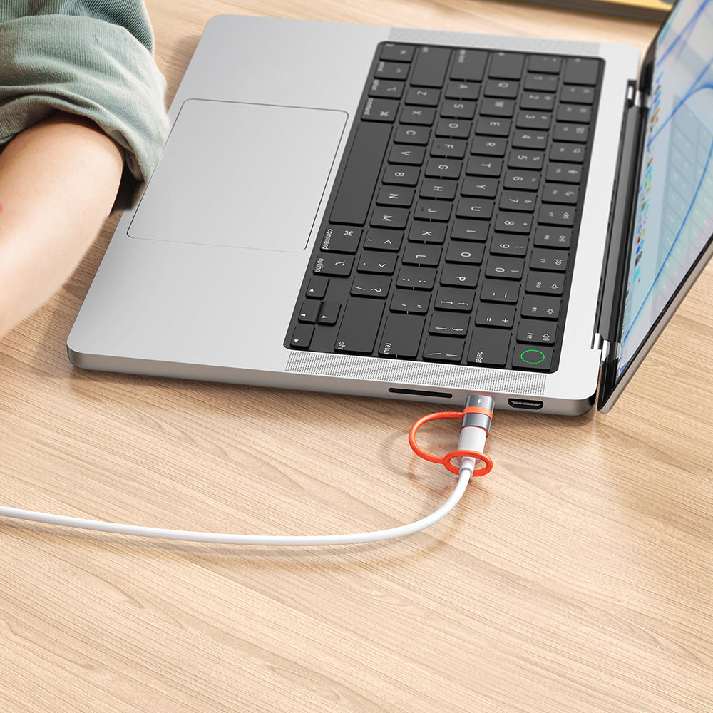Адаптер за данни и зареждане Lightning - USB-C McDodo OT-5530, Сив
