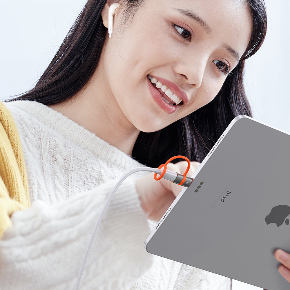 Адаптер за данни и зареждане Lightning - USB-C McDodo OT-5530, Сив
