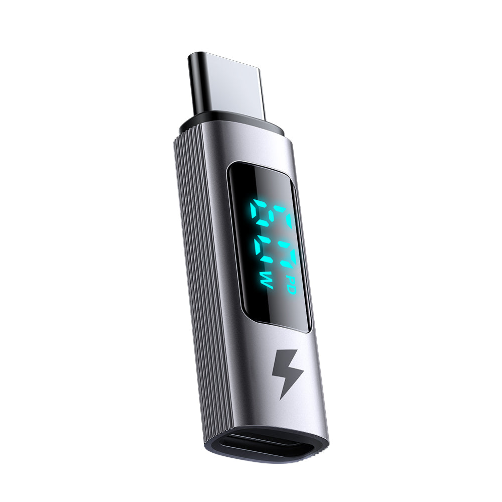 Адаптер за данни и зареждане Lightning - USB-C McDodo OT-5990 Wales Display, Черен