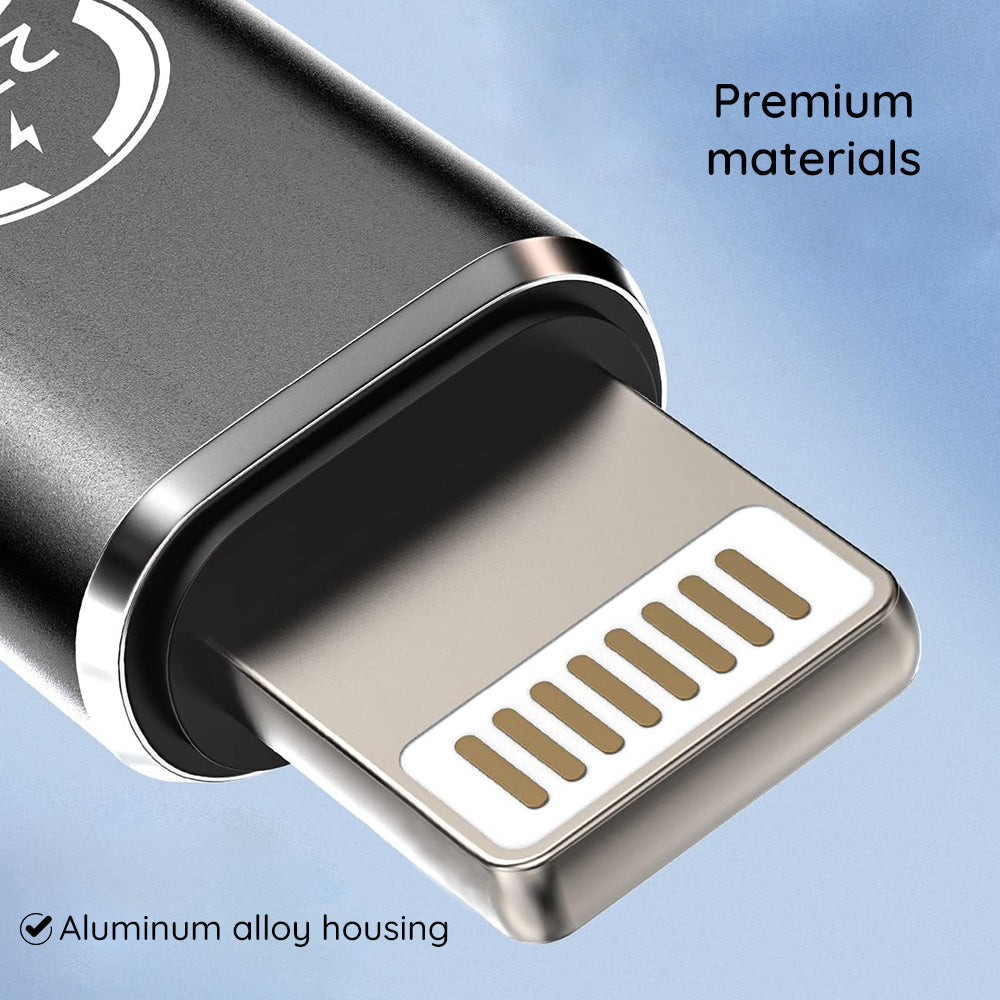 Адаптер за данни и зареждане USB-C - Lightning Techsuit A11 TitanCoreX, Сив