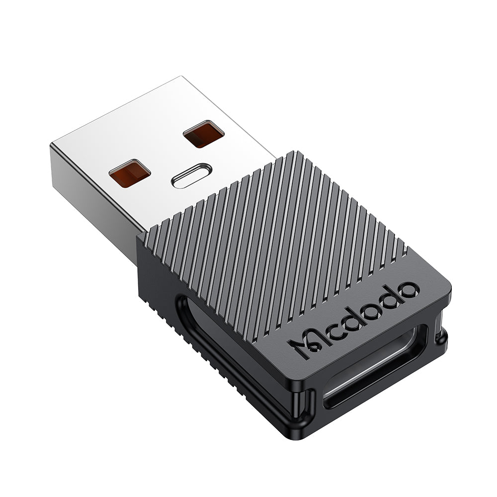 Адаптер за данни и зареждане USB-C - USB-A McDodo OT-6970, Черен