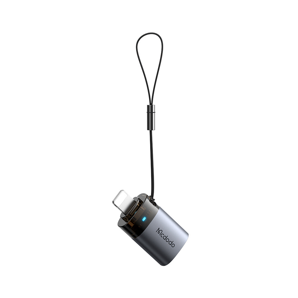 Адаптер OTG Lightning - USB-A McDodo OT-7390, Черен