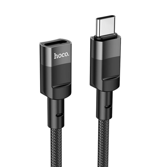 Адаптер за данни и зареждане USB-C - USB-C HOCO U107, 1.2m, Черен