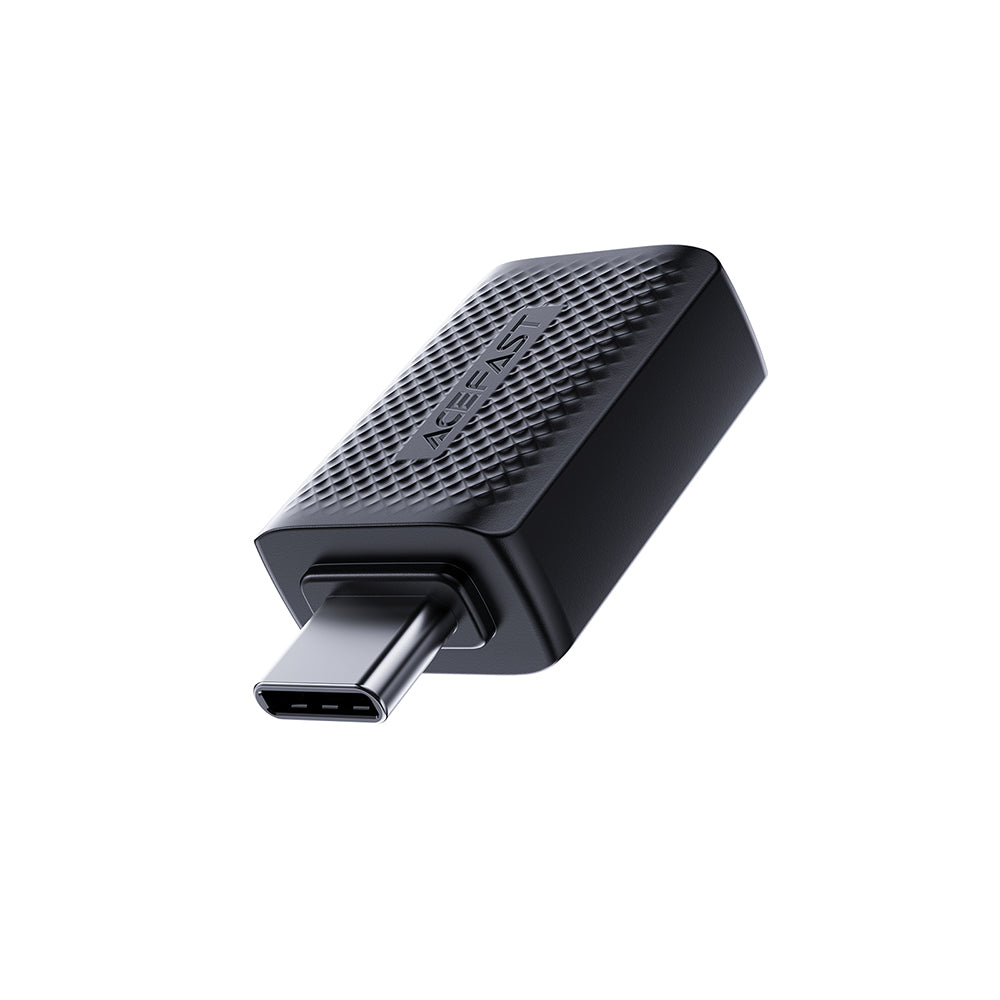 Адаптер OTG USB-C - USB-A Acefast J1, Черен