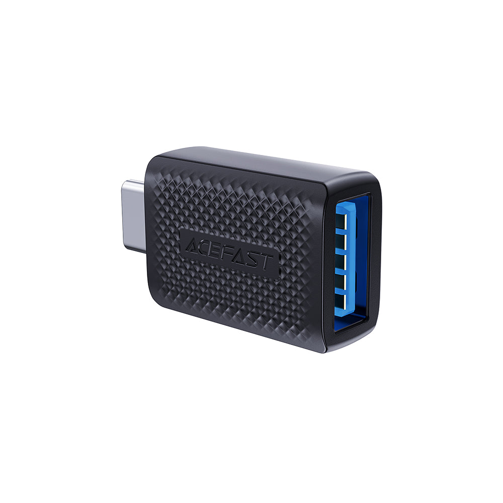 Адаптер OTG USB-C - USB-A Acefast J1, Черен