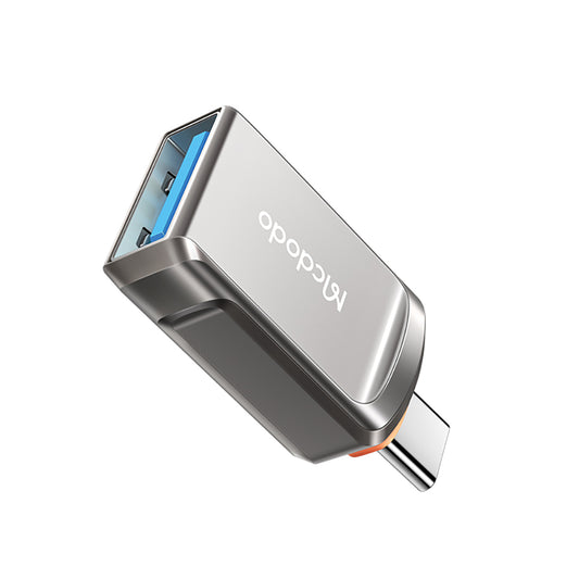 Адаптер OTG USB-C - USB-A McDodo OT-8730, Сив