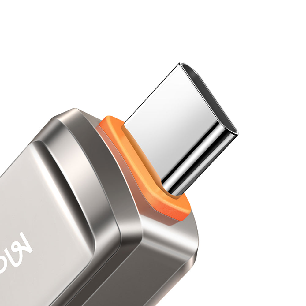 Адаптер OTG USB-C - USB-A McDodo OT-8730, Сив