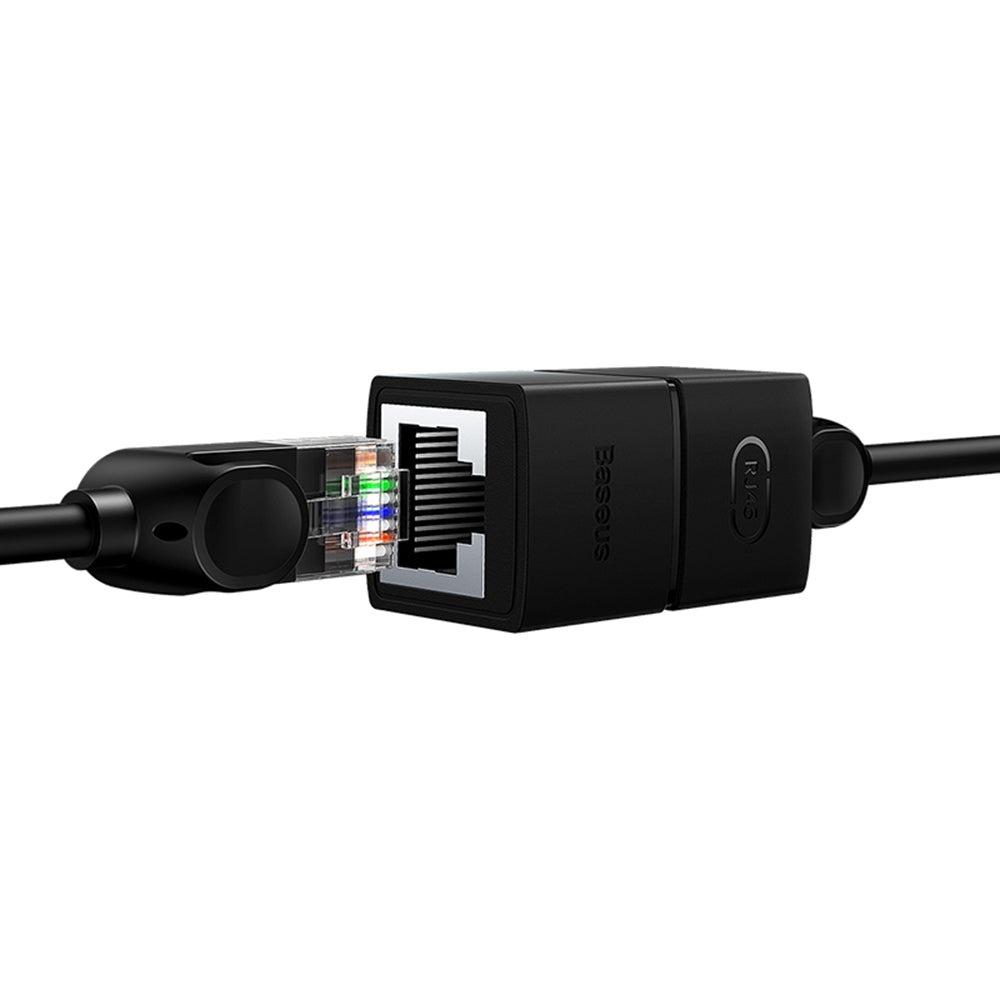 Адаптер за мрежа Baseus, RJ45 - RJ45, Черен B00131100111-01