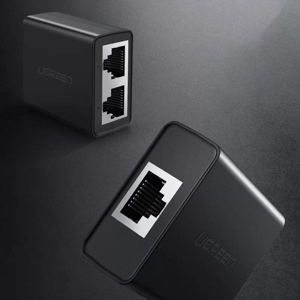 Мрежов адаптер UGREEN CM210, RJ45 - 2 x RJ45, Черен