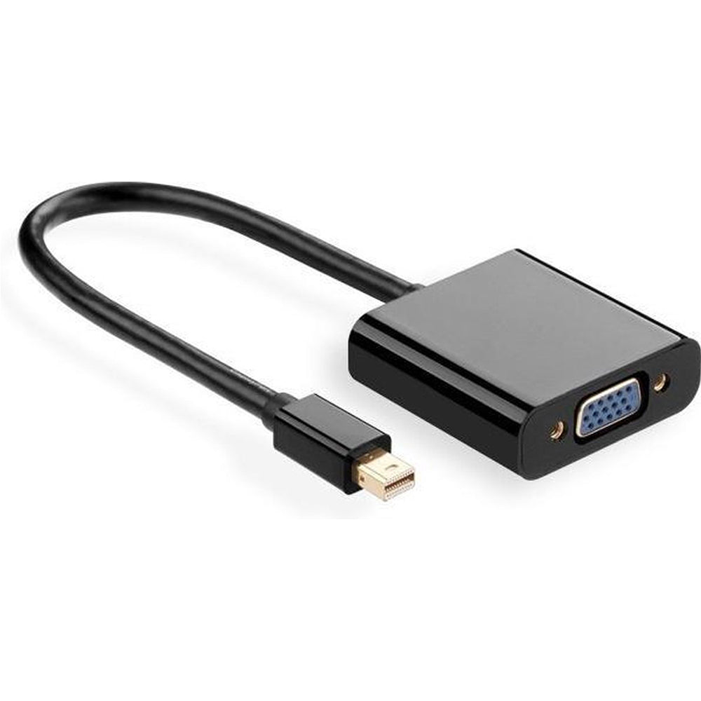 Адаптор за видео UGREEN, MiniDisplayPort - VGA, 1080P, Черен