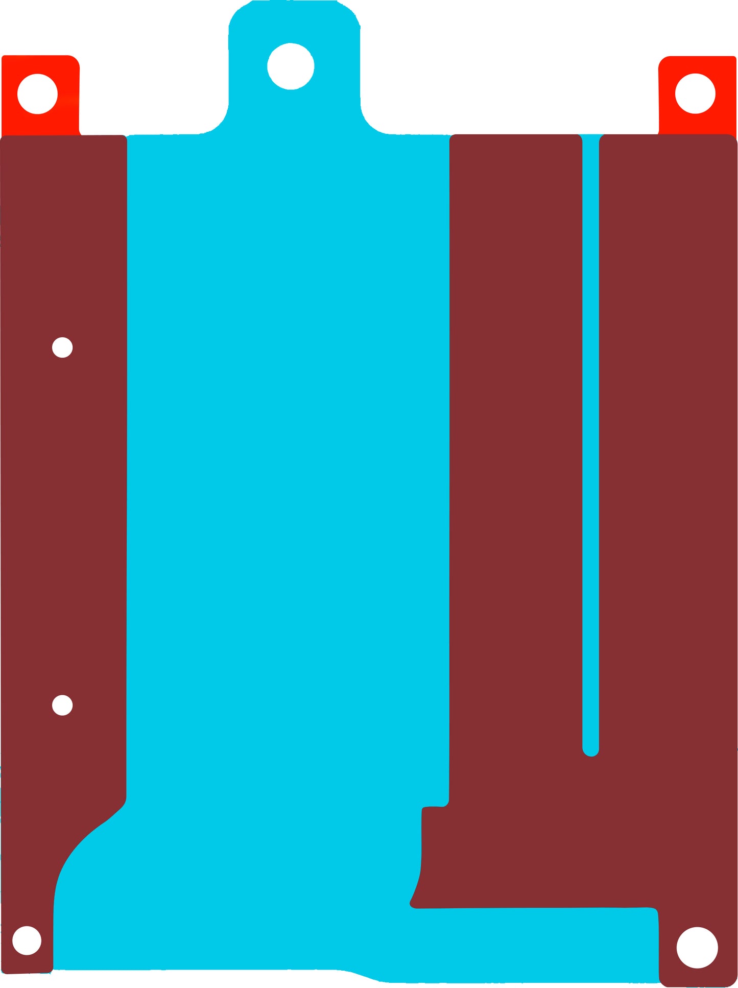 Лепило за батерия Honor Magic V5, Service Pack 5163AFPM