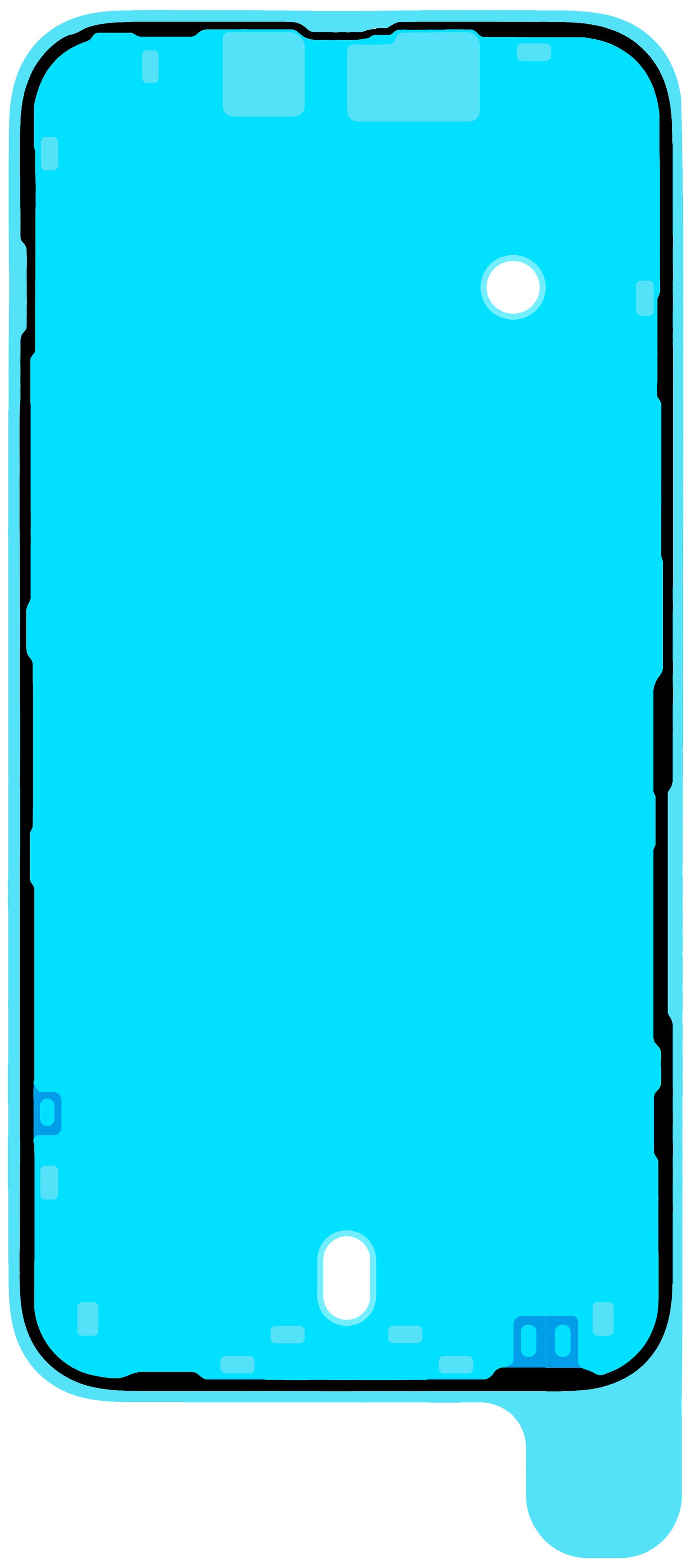 Лепило за заден капак на батерия Apple iPhone 14 Plus, Service Pack 923-08092