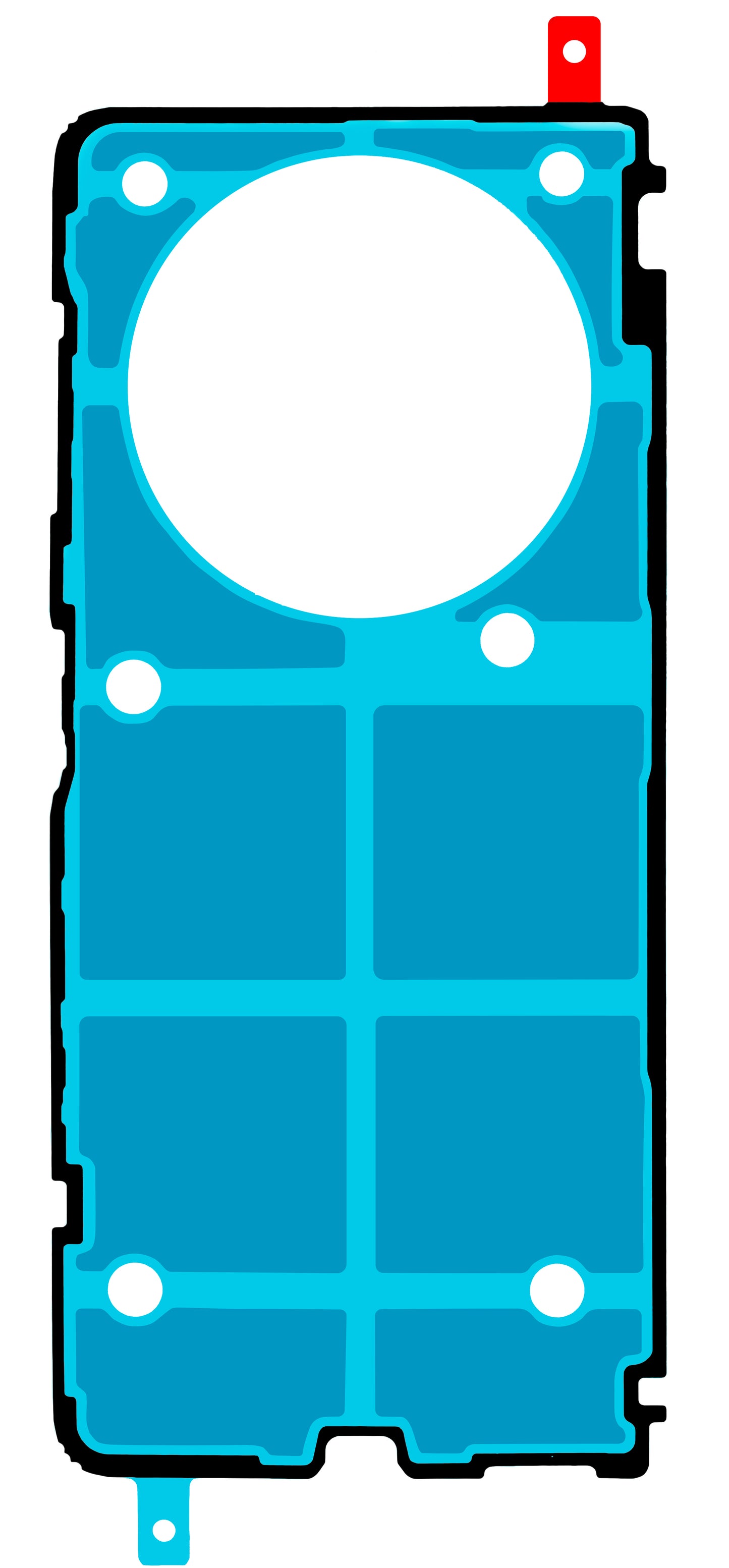 Лепило за заден капак на батерия Honor Magic V5, Service Pack 5163AFQH