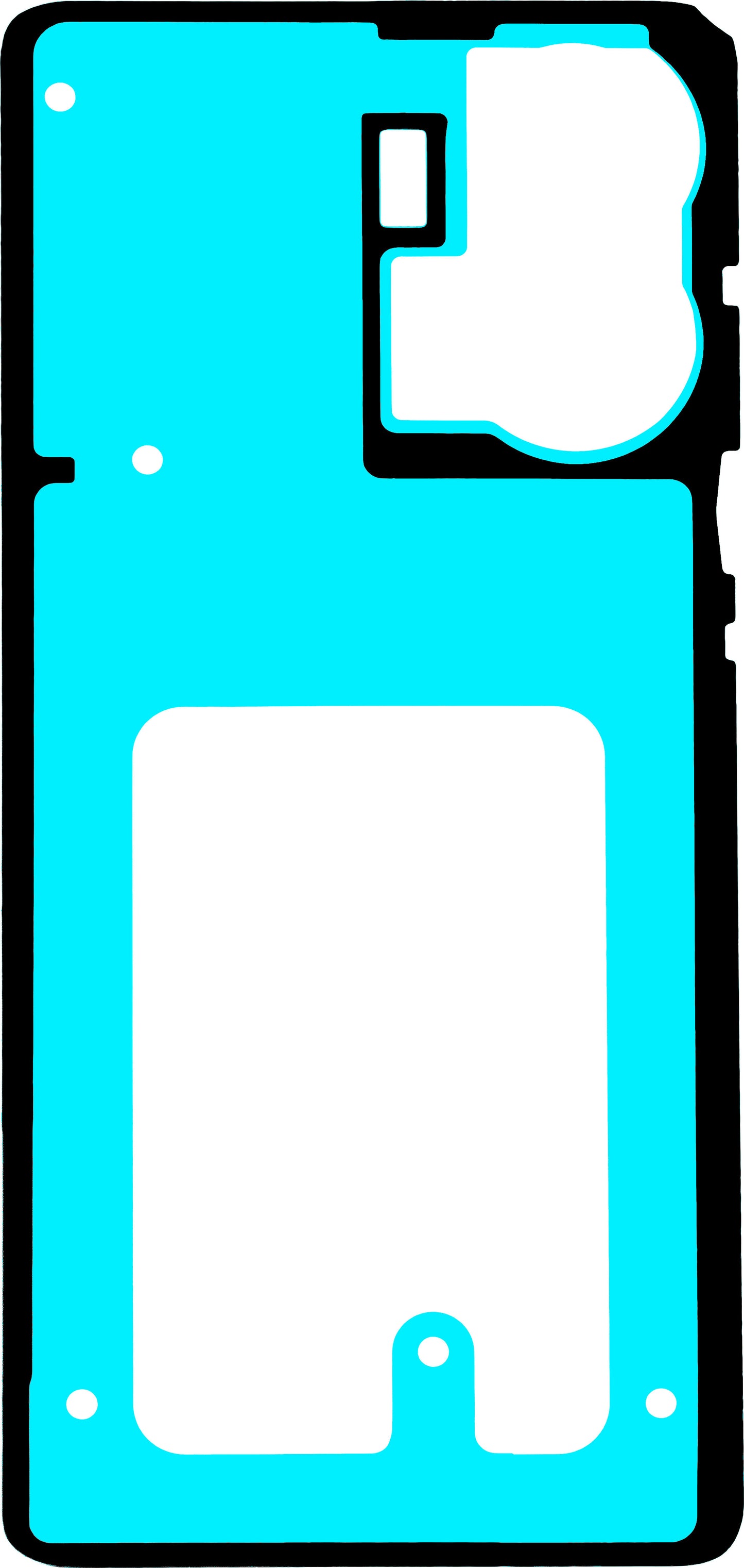 Лепило за заден капак на батерия Motorola Edge 50 Fusion, Service Pack 5948C24385