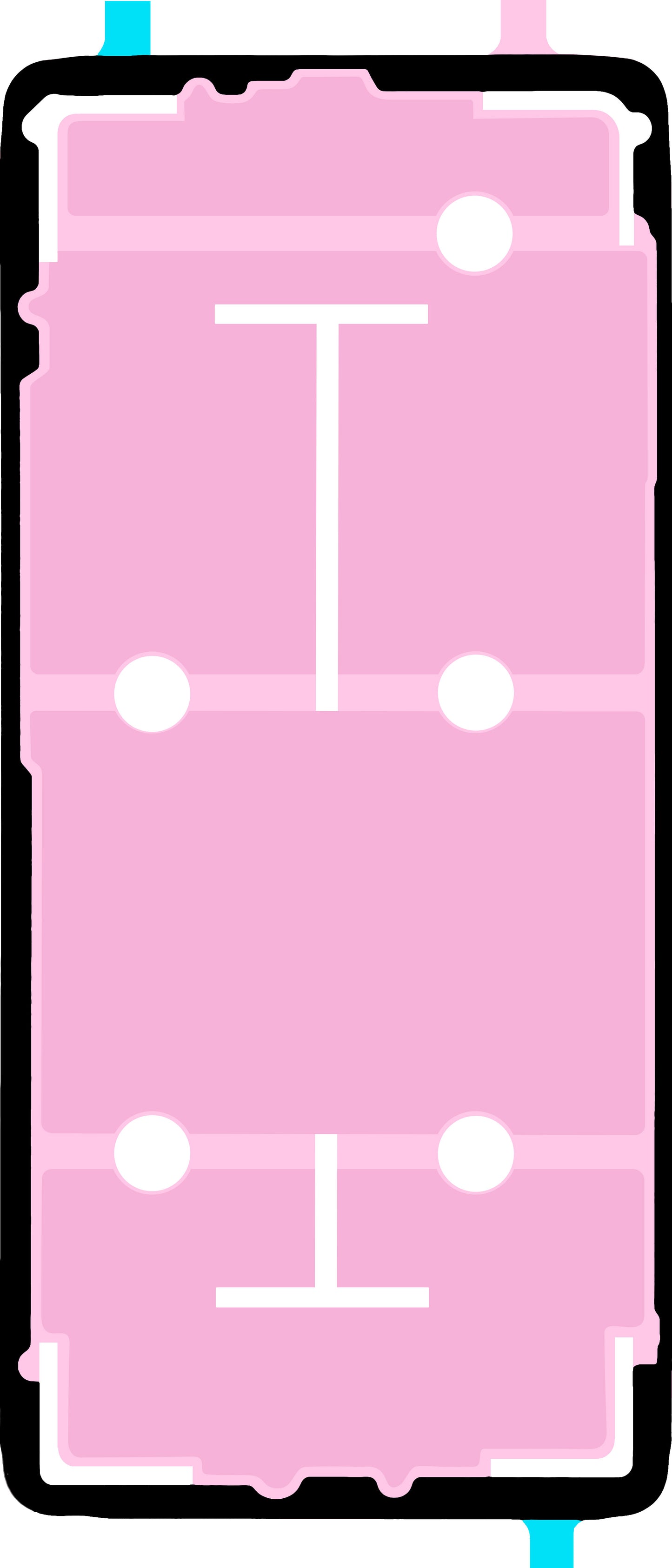 Лепило за заден капак на батерия Realme GT 7, Service Pack 612717000517