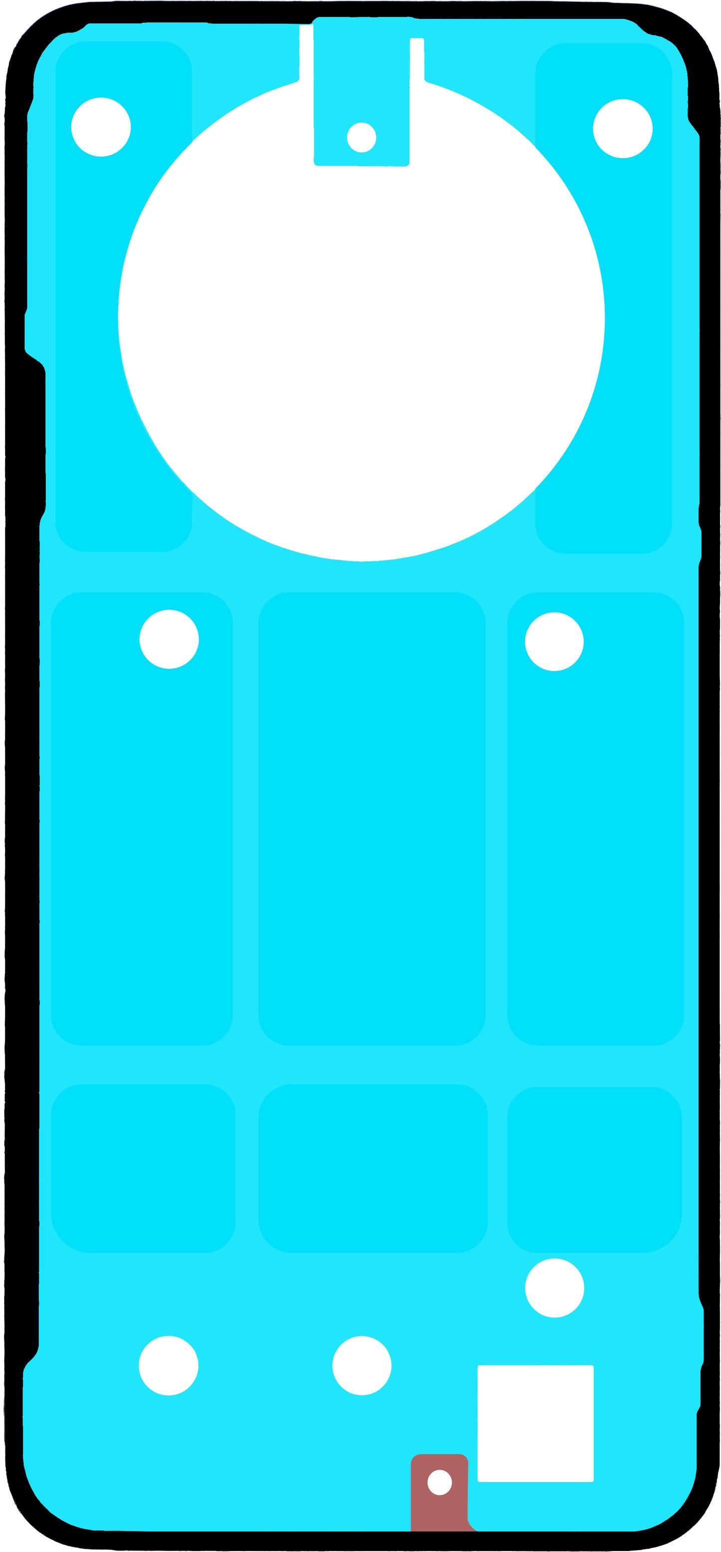 Лепило за заден капак на батерия Realme 14 Pro+, Service Pack 612717000564