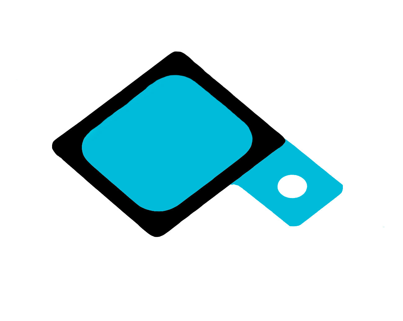 Лепило за дифузер Honor X70i / 400 Lite / X8c / X60i / X50i+, Service Pack 5163ACUQ