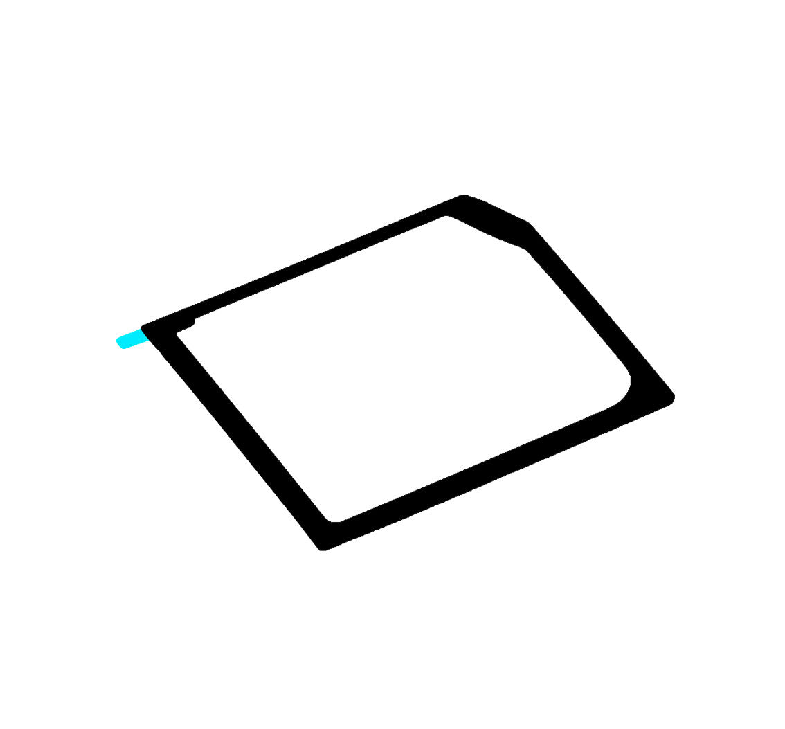 Лепило за дифузер Huawei Mate X7, Сервизен пакет 51630NED