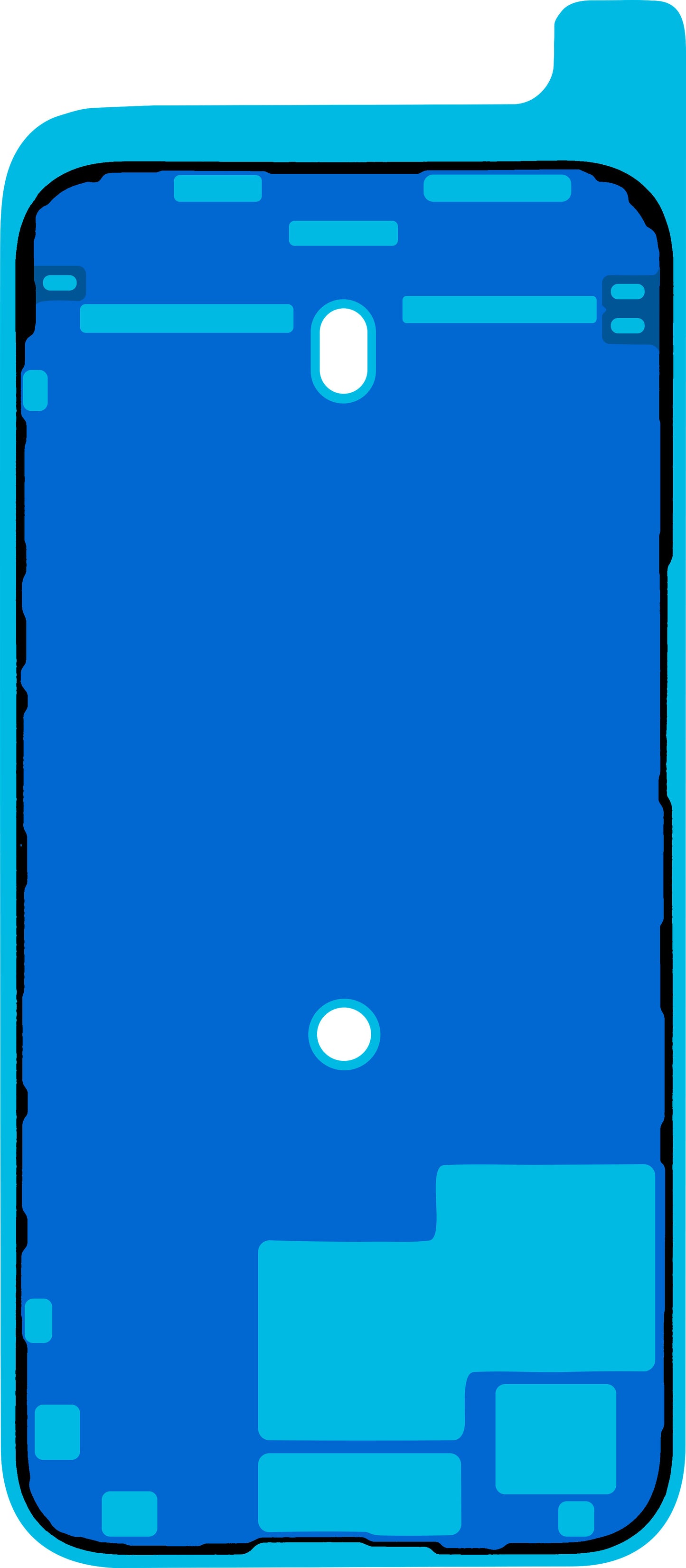 Лепило за дисплей Apple iPhone 15 Pro Max, Service Pack 923-09190