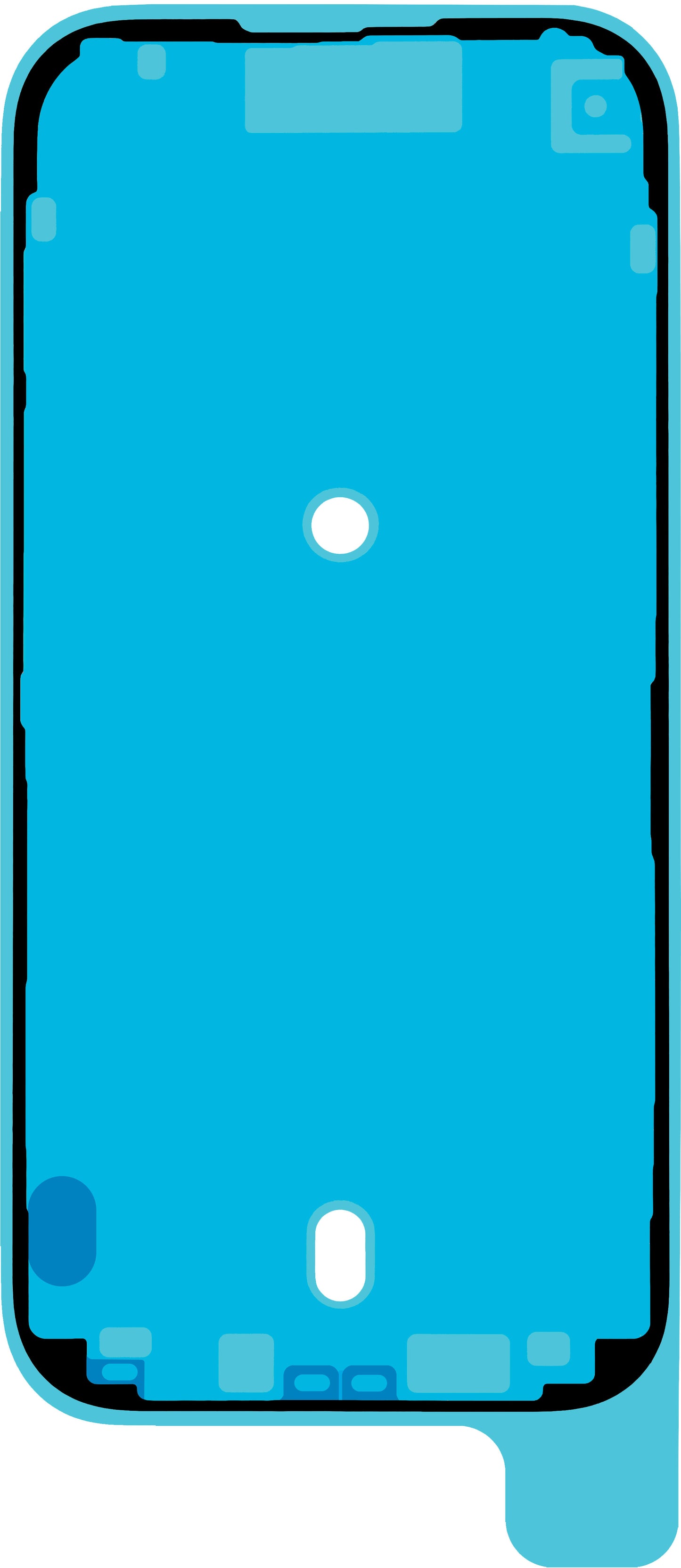 Лепило за дисплей Apple iPhone 16 Pro, Service Pack 923-11067