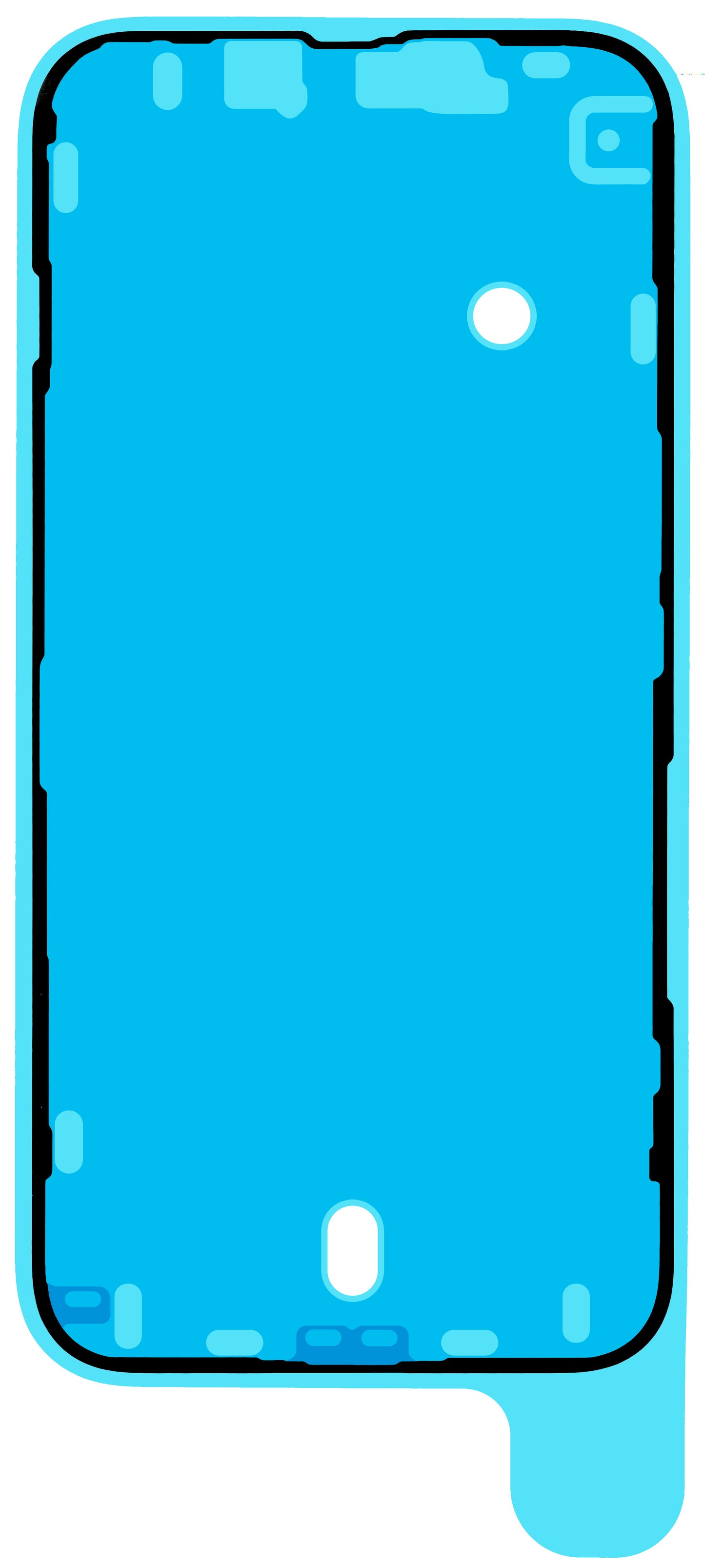 Лепило за дисплей Apple iPhone 16e, Service Pack 923-12051