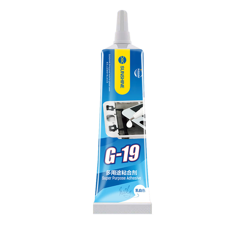Лепило Sunshine G-19, 50ml, Бяло