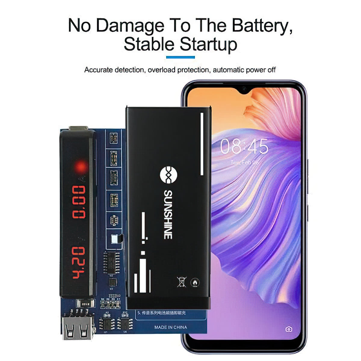 Захранваща платка Sunshine SS-904B за TECNO / Infinix / Itel Series, 2в1