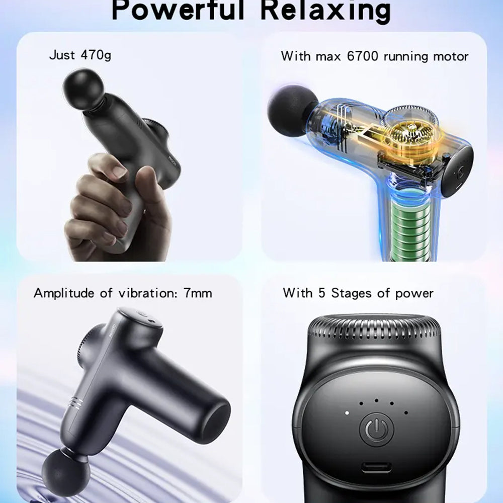 Масажен апарат Yesido MG01, Черен