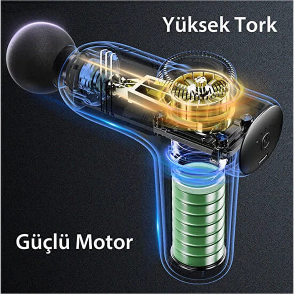 Масажен апарат Yesido MG01, Черен