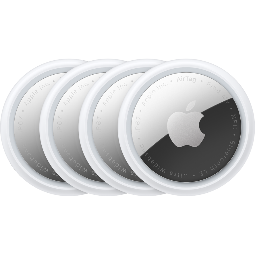 Apple AirTag, комплект от 4 броя, бял MX542LL/A
