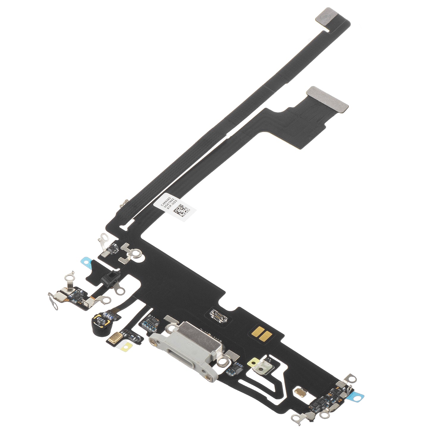 Headband with Charging Connector - Apple iPhone 12 Pro Max Microphone, Silver