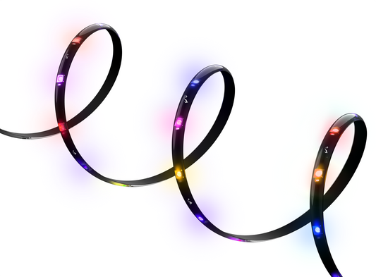 Yeelight Led Strip, Wi-Fi, OBSID RGBIC, 2 м, черен YLFWD-0025 YLFWD-0025