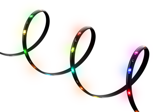 Yeelight Led Strip, Wi-Fi, OBSID RGBIC, 2 м, черен YLFWD-0025 YLFWD-0025