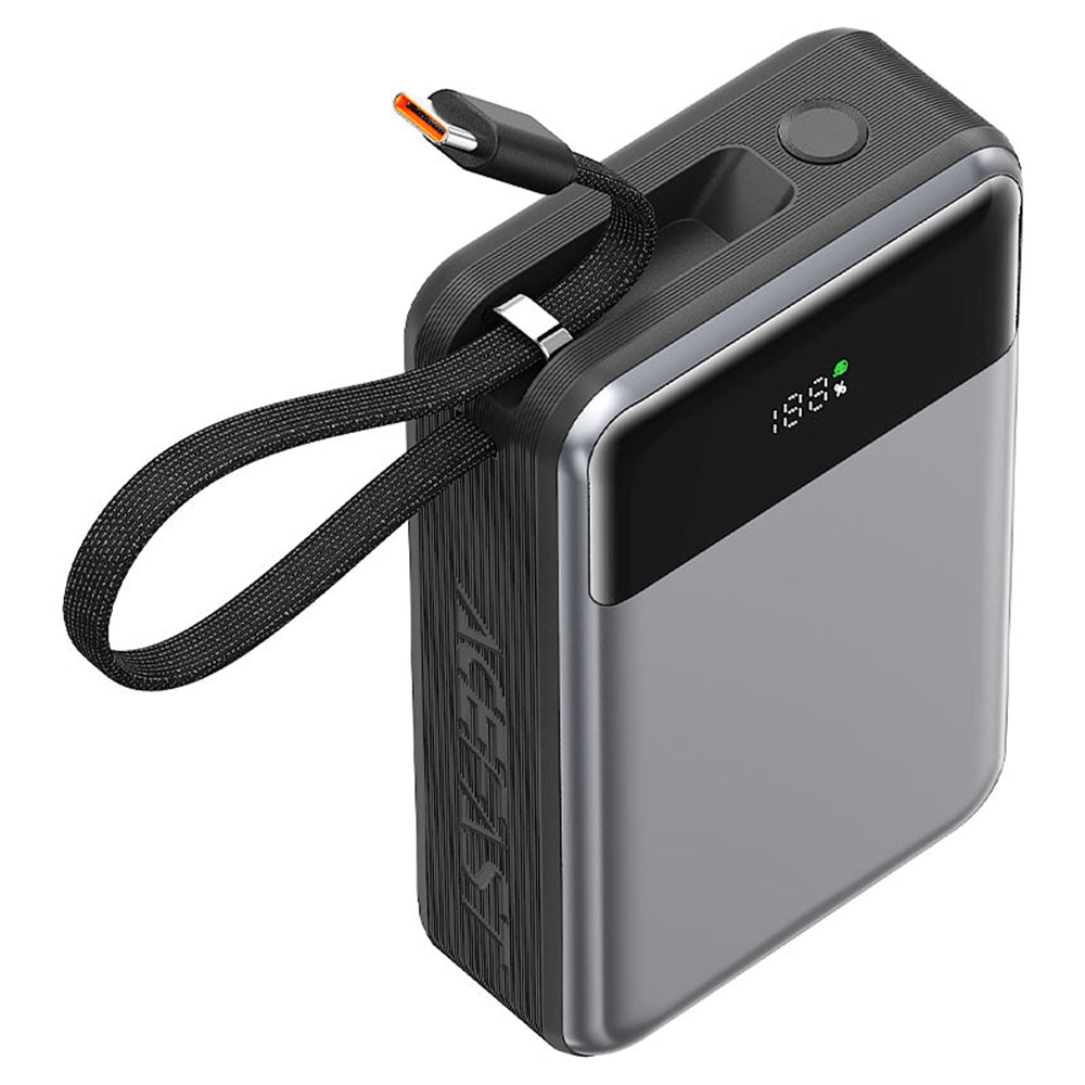 Външна батерия Acefast M21, 20000mAh, 65W, QC + PD, 1 x USB-A - 2 x USB-C, Черна