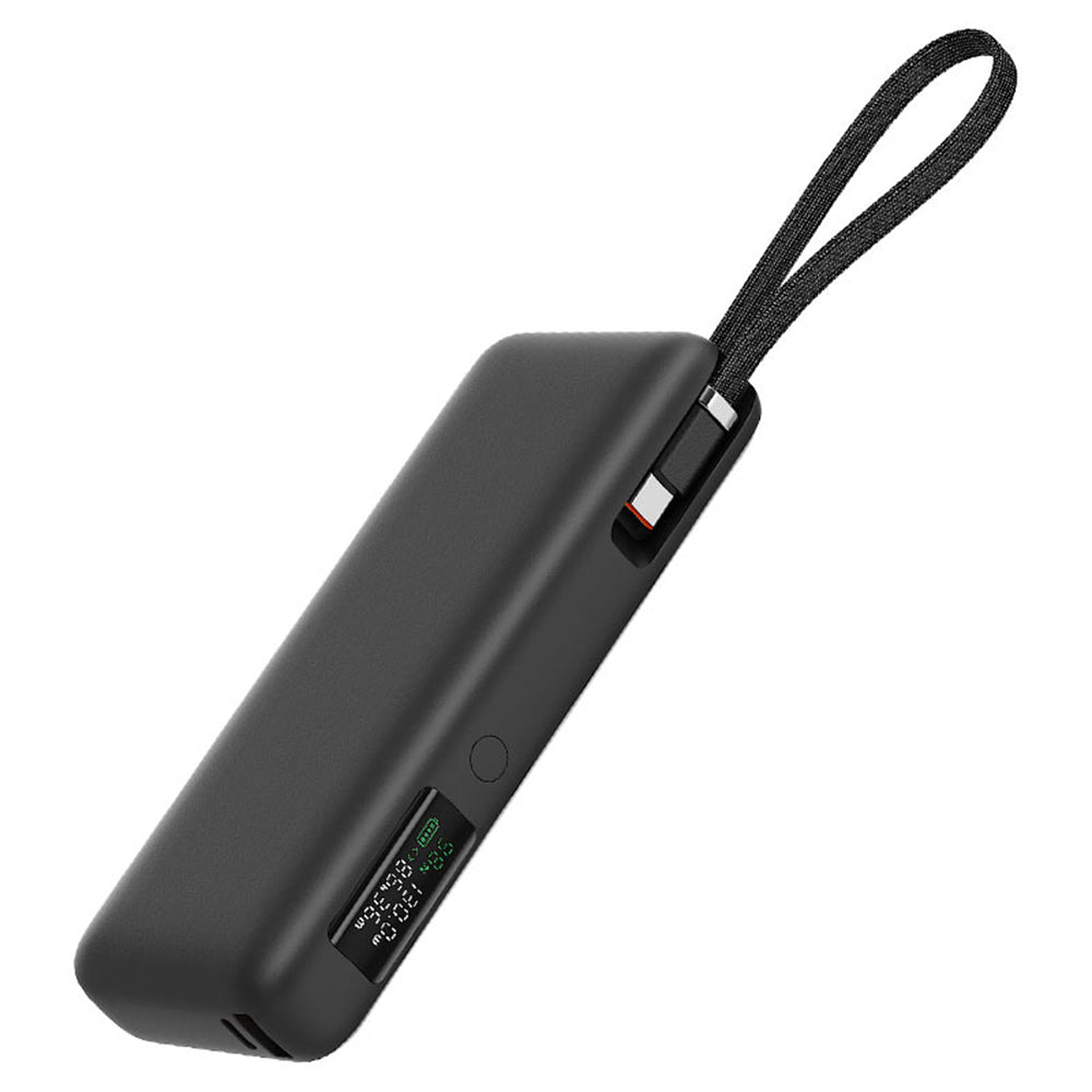 Външна батерия Acefast M22, 20000mAh, 130W, QC + PD, 1 x USB-A - 2 x USB-C, Черна