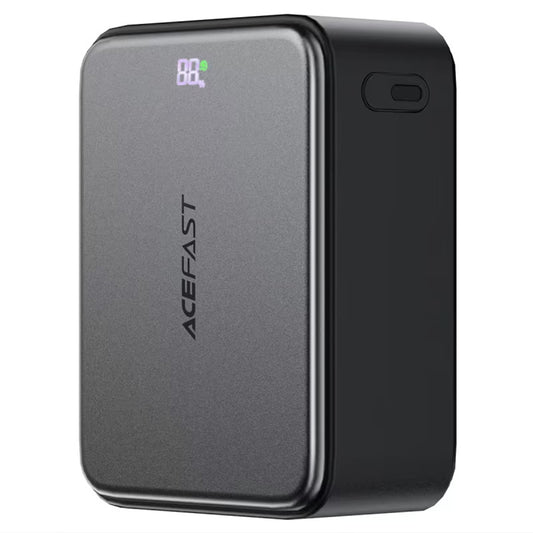 Външна батерия Acefast M28, 10000mAh, 22.5W, QC + PD, 1 x USB-A - 2 x USB-C, Черна