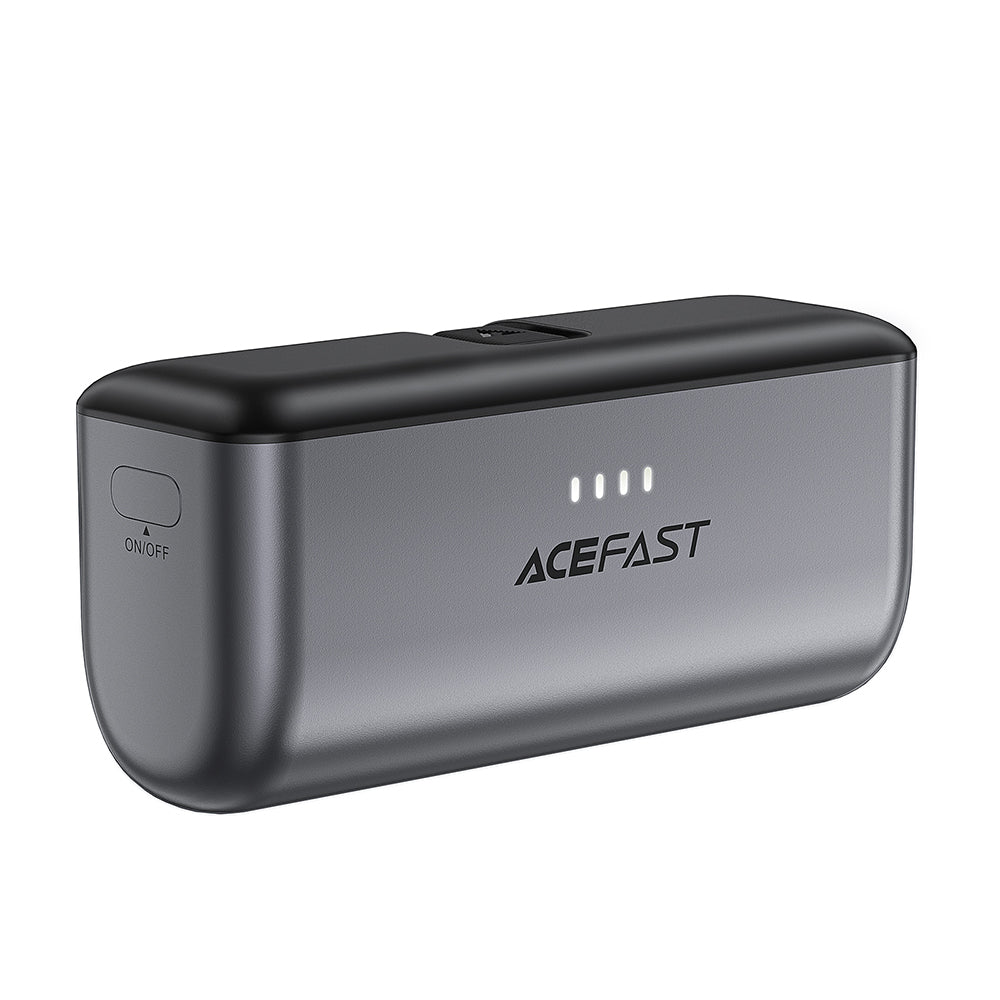 Външна батерия Acefast M9, 5000mAh, 20W, PD, 2 x USB-C, Черна