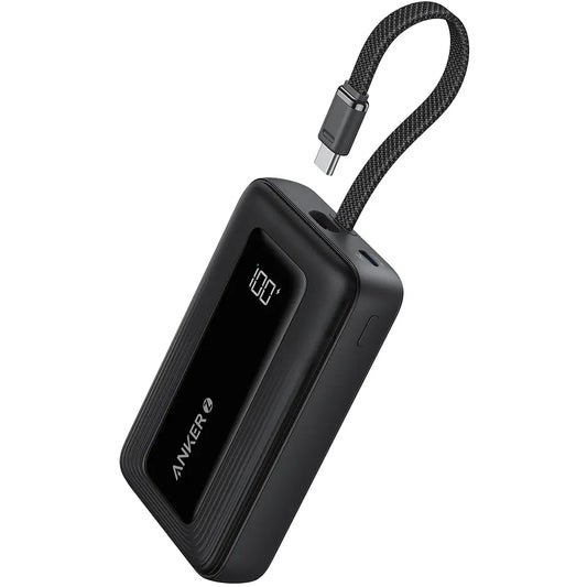 Външна батерия Anker Zolo, 10000mAh, 30W, QC + PD, 1 x USB-A - 2 x USB-C, черна