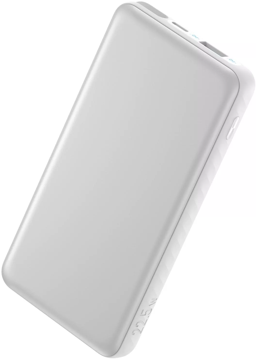 Външна батерия Anker Zolo, 10000mAh, 22.5W, QC + PD, 1 x USB-A - 2 x USB-C, Бяла A110DH21
