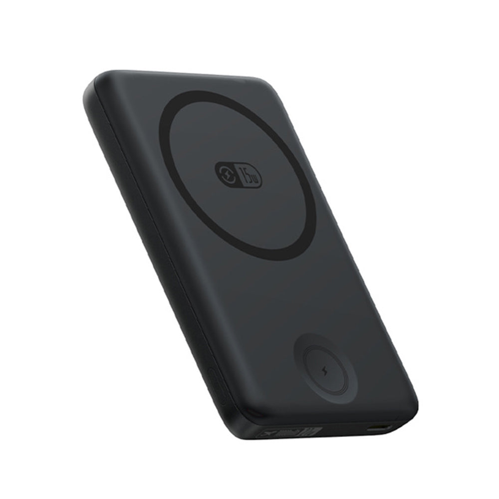 Външна батерия Baseus Bank EnerFill FT11, 10000mAh, 27W, PD + QI + FQI, 2 x QI - 1 x USB-C, Черна P1008210G123-00